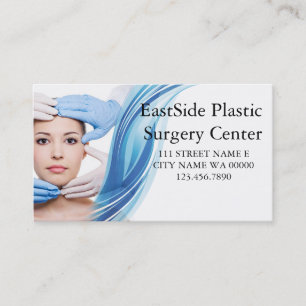 Plastic Surgeon Cosmetic Medical Spa Business Card