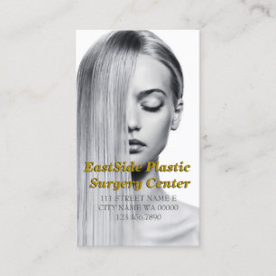 Plastic Surgeon Cosmetic Medical Spa Business Card