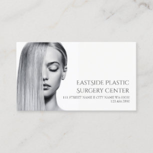Plastic Surgeon Cosmetic Medical Spa Business Card