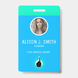 Plastic surgeon / Doctor / Surgeon assistant Badge