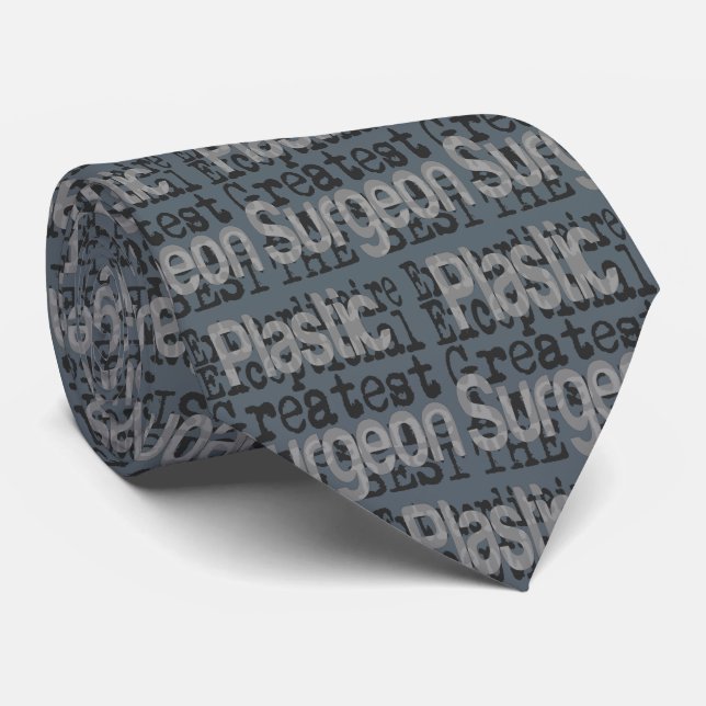 Plastic Surgeon Extraordinaire Tie (Rolled)