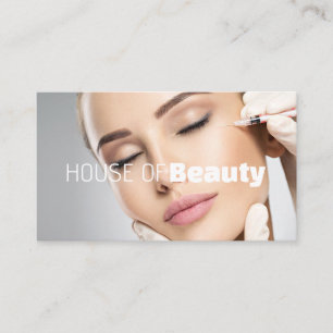 Plastic Surgeon Injector Beauty Salon   Business Card