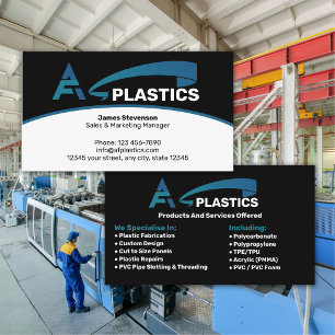 Plastics Moulding Company Business Card