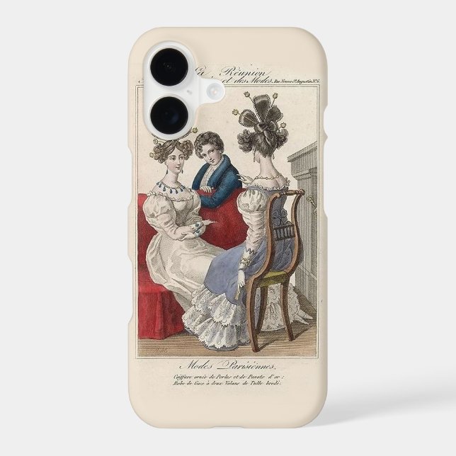 Plat de mode de Regency (Verso)