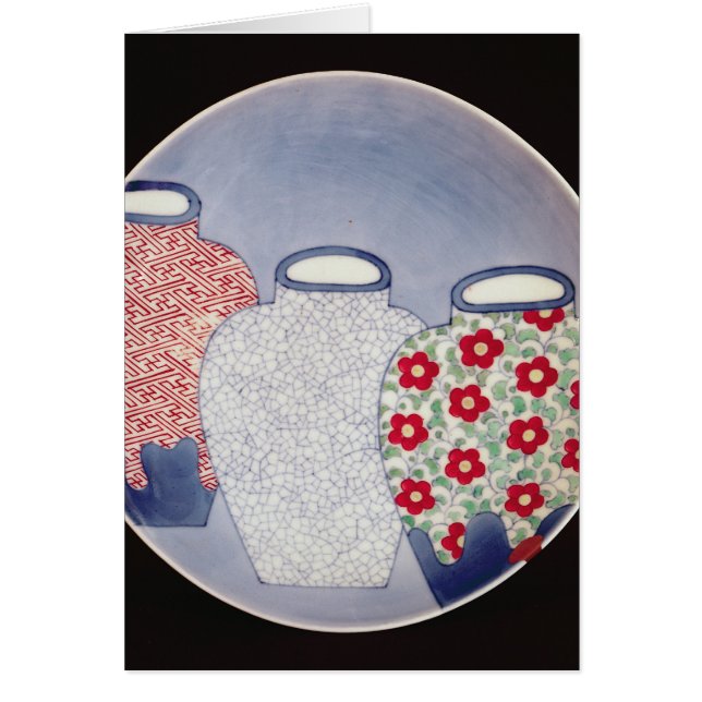 Plat de Nabeshima, période d'Edo (Devant)