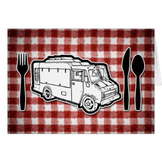 Plat et ustensiles de camion de nourriture