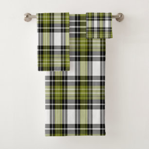 Plat vert olive et noir