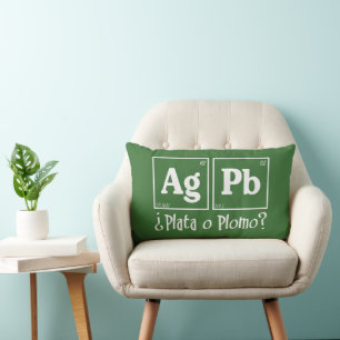 Plata o plomo lumbar pillow