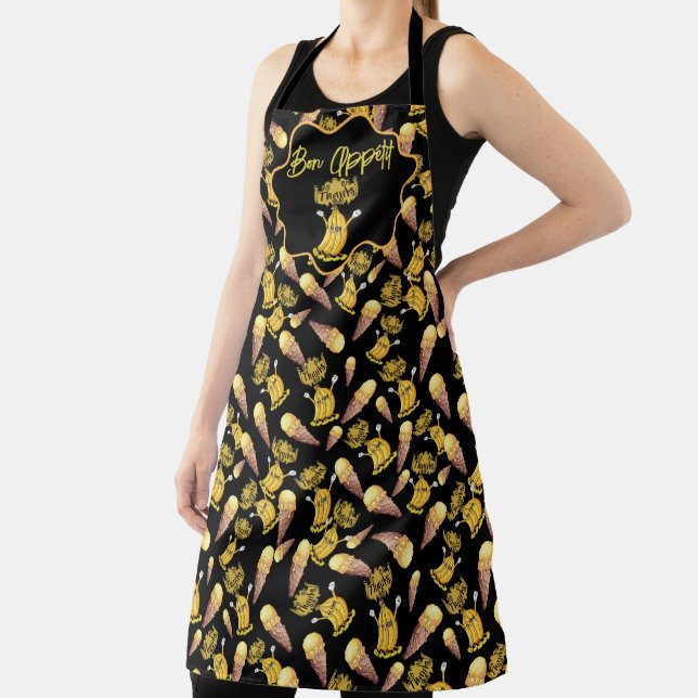 Plátano Divertido con  Helados Apron (Insitu)