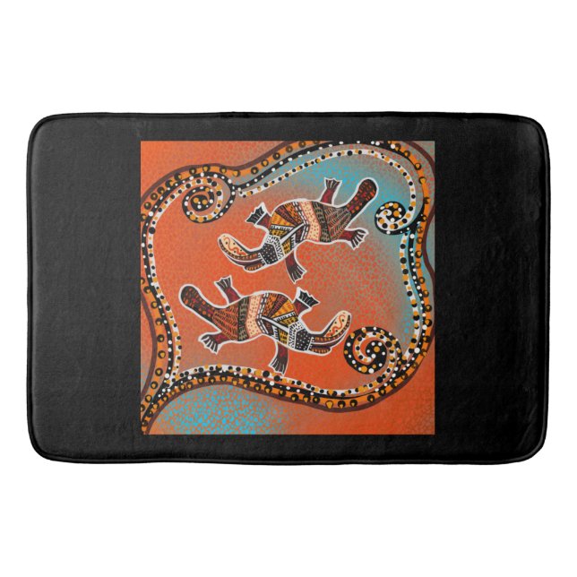 PLATAPUS ART    BATH MAT (Front)