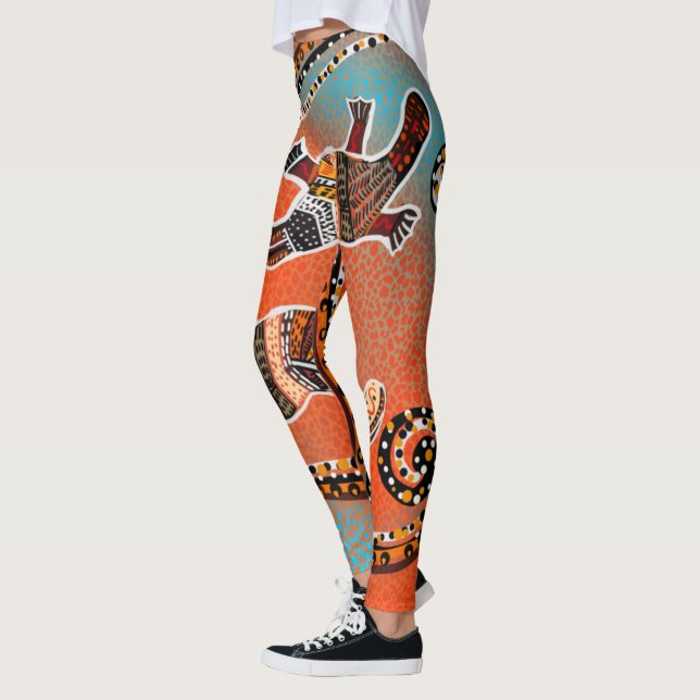 PLATAPUS ART        LEGGINGS (Left)