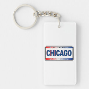 Plate-forme de licence d'État de l'Illinois Chicag