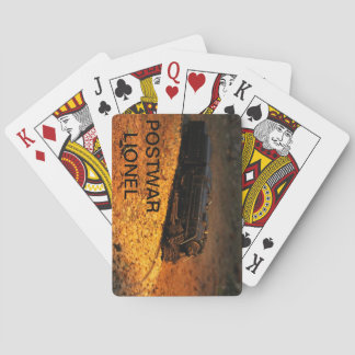 Plate-forme de train de Lionel des cartes de jeu