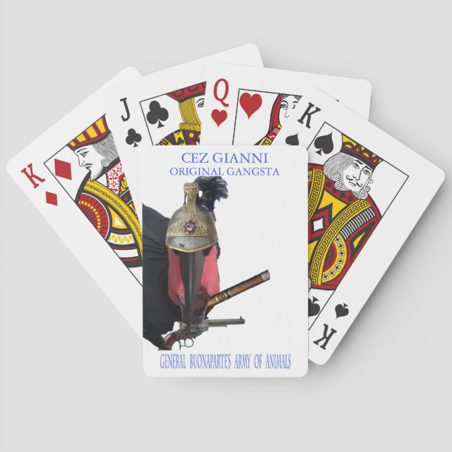 Plate-forme des cartes de jeu (dos)