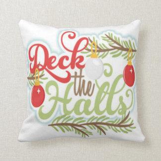 Plate-forme le coussin de Noël de halls