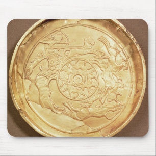 Plate (gold) mouse pad