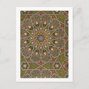 Plate I from 'Studies in Design', c.1874-76 (litho Postcard