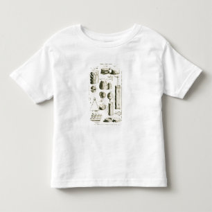 Plate II: Ancient and modern percussion instrument Toddler T-shirt