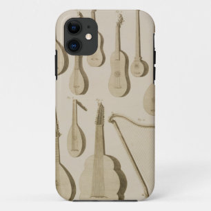 Plate III: Ancient and modern stringed and plucked iPhone 11 Case