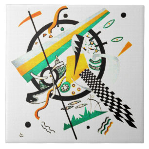 Plate IV - Wassily Kandinsky Modern Art Tile