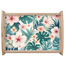 Brise Botanique - Motif Floral Tropical Servant