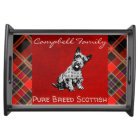 CHIEN DE SCOTISH TERRIER, TARTAN OU PLAID, SCOTTIE
