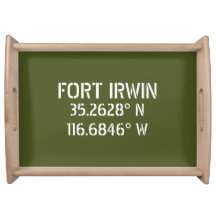Coordonnées de latitude et longitude de Fort Irwin