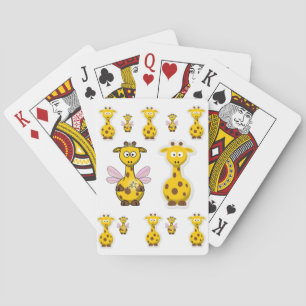 Plateau de cartes de jeu Giraffe
