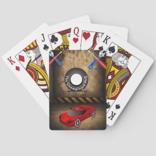 Plateau de cartes de jeu mécanique