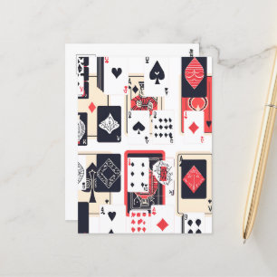 Plateau de cartes   Moderne Abstrait