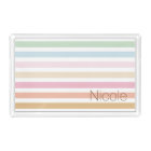 monogramme de couleur pastel moderne