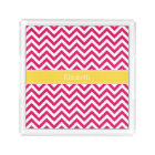 Raspberry Lg Chevron Ananas Nom Monogramme