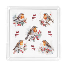 Red Robin Holly Christmas