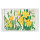 Tableau en bois de jonquille