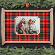 Famille Photo Red Plaid Noël