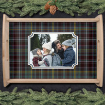 Famille Photo Sombre Plaid