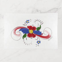 Plateau floral de bibelot