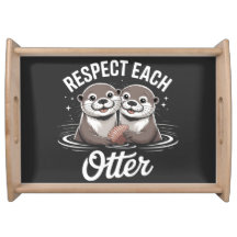 Loutre Respectez Les Uns Les Autres Drôle