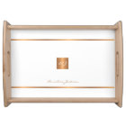 Monogramme moderne parties scintillant élégante bl