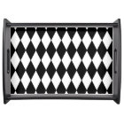 Motif blanc noir de harlequin