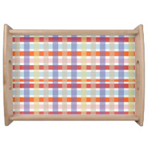 Motif de contrôle de plaid coloré