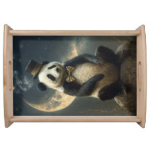 Ours Panda Lune vintage