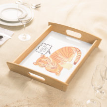 Tigre et Lapin Amitié – Illustra d'Animaux Mignons