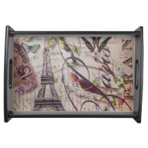 Tour Eiffel français de Paris de papillon de pays