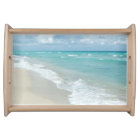 Vue sur la plage de détente extrême