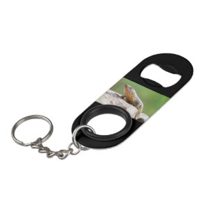 Plated Lizard Keychain Bottle Opener