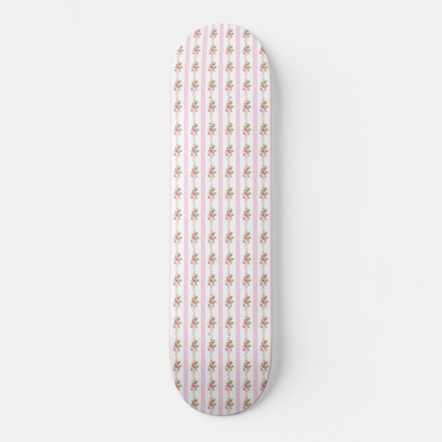 Plateforme de skateboard florale Coquette (Recto)