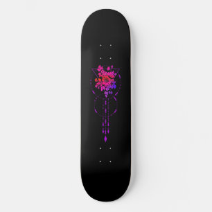 Plateforme de skateboard "Geometric Floral II"