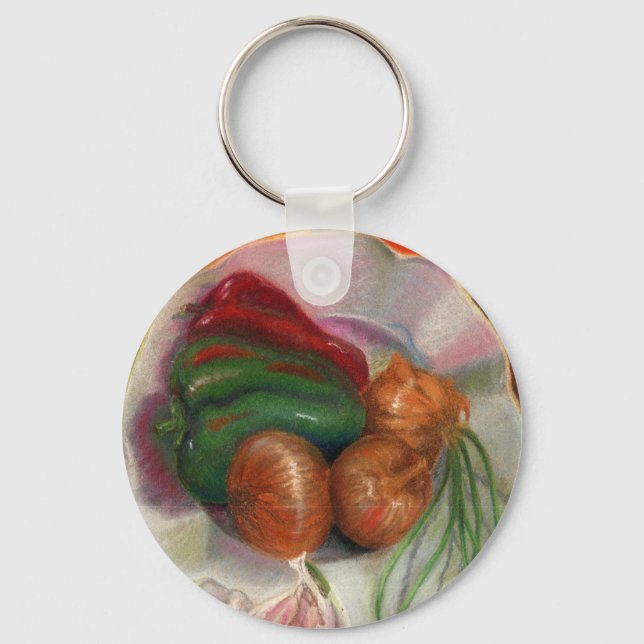 Plateful Keychain (Front)
