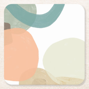 Platelet Square Paper Coaster